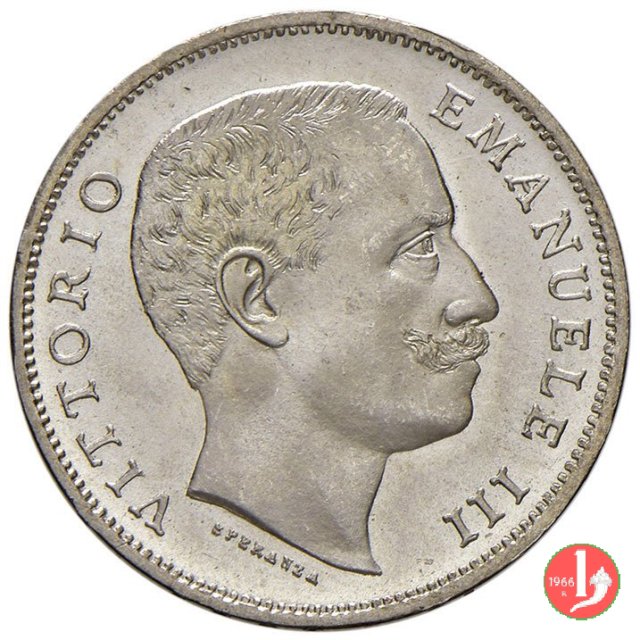 1 lira aquila sabauda 1901 (Roma)