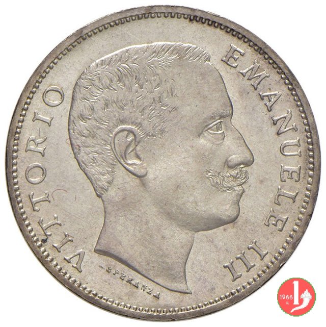 1 lira aquila sabauda 1902 (Roma)