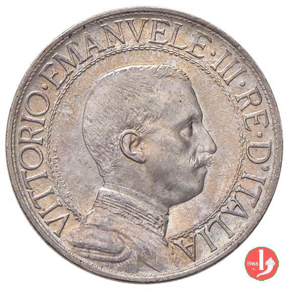 1 lira quadriga veloce 1910 (Roma)