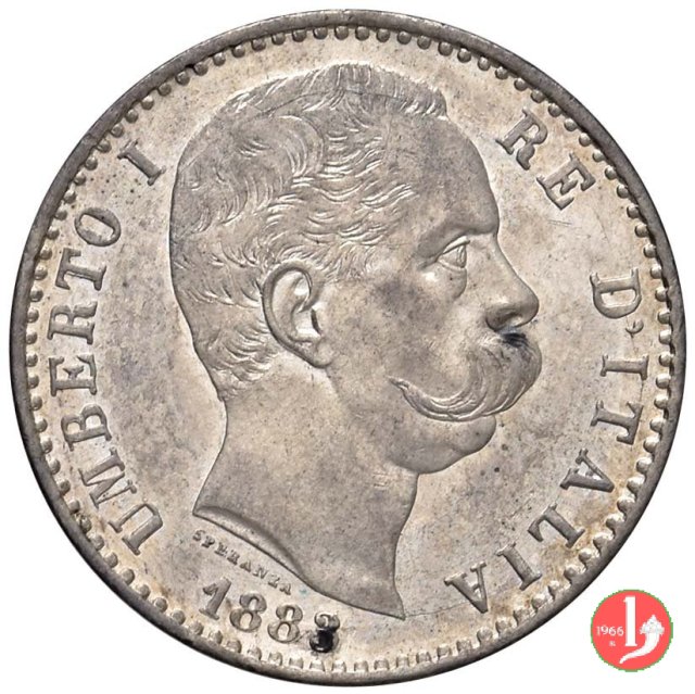 2 lire 1883 (Roma)