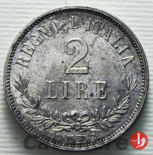 2 lire valore 1863 (Napoli)