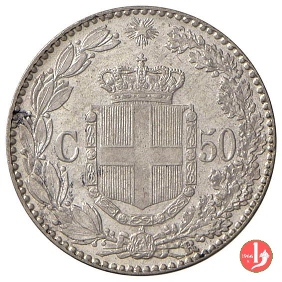 50 centesimi 1892 (Roma)