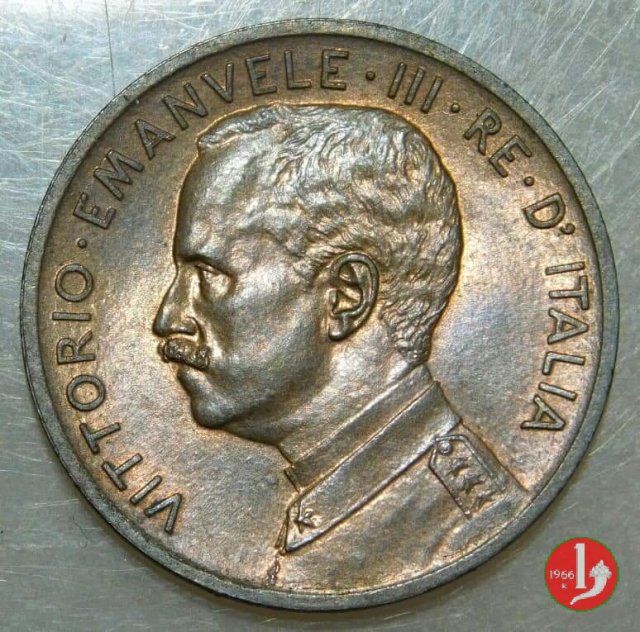 5 centesimi prora 1908 (Roma)