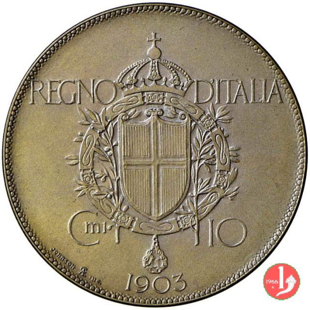 progetto 10 centesimi 1903 1903 (Johnson)