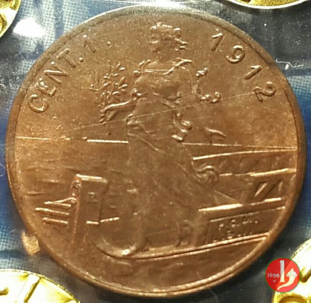 1 centesimo prora 1912 (Roma)