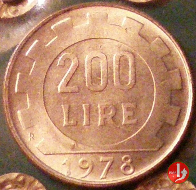 200 lire 1978 (Roma)