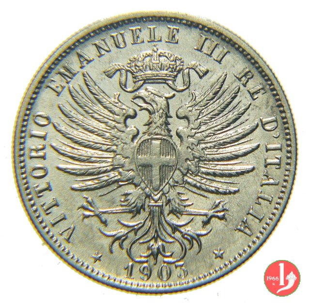 25 centesimi 1903 (Roma)