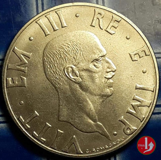 2 lire impero 1939 (Roma)