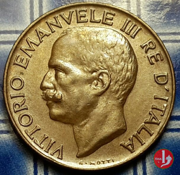 5 centesimi spiga 1928 (Roma)