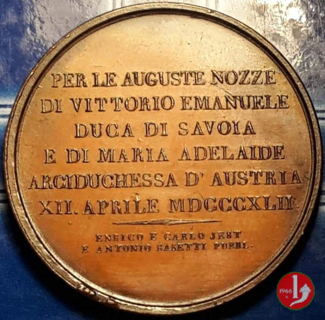 Nozze con Maria Adelaide 1842 1842