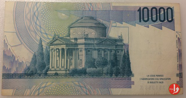 10.000 lire Alessandro Volta 1998