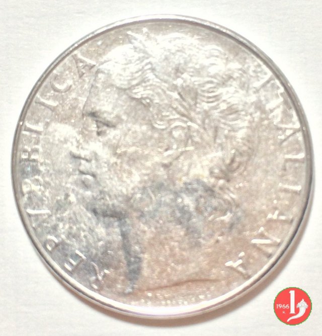 100 lire Minerva 1975 (Roma)