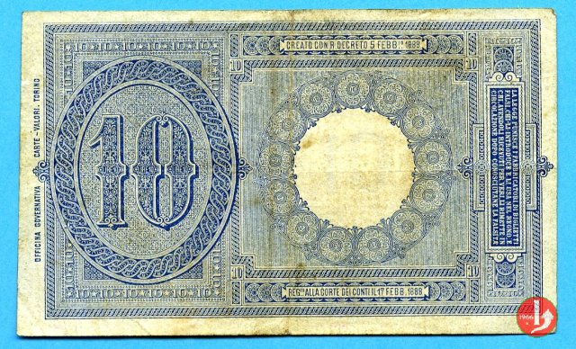 10 Lire 1914