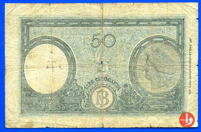 50 Lire Barbetti "B.I." 1943