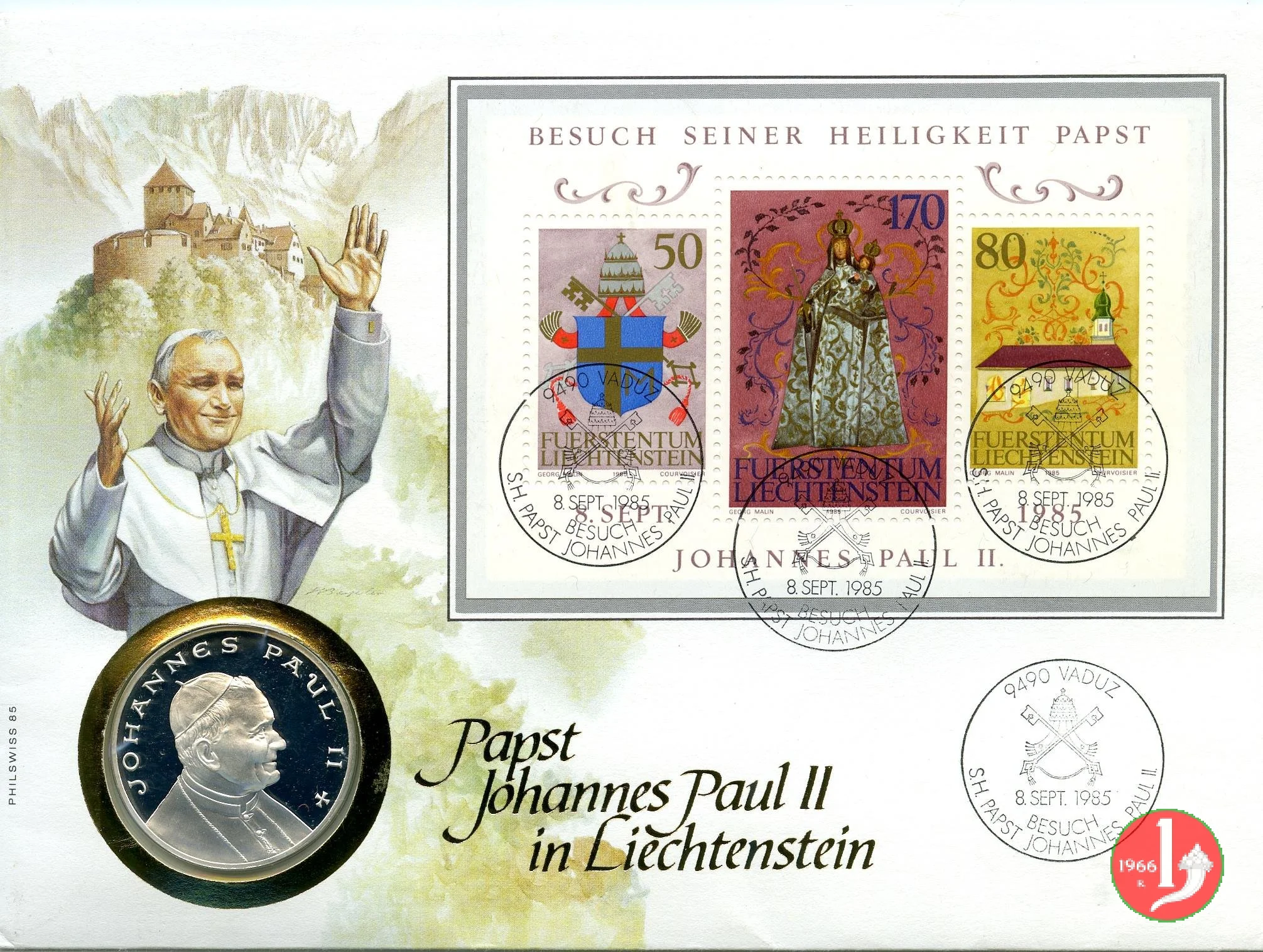 Visita in Liechtenstein 1985 1985