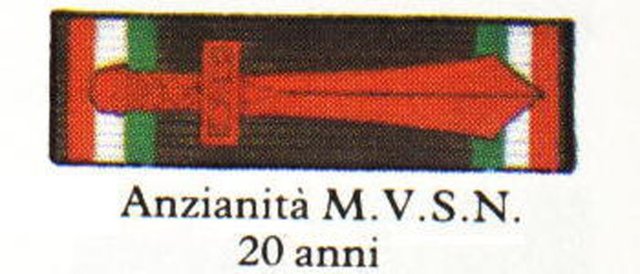 Croce di Anzianità MVSN 1935