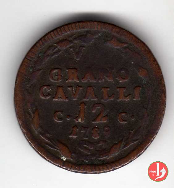 Grano 3° tipo 1789 (Napoli)