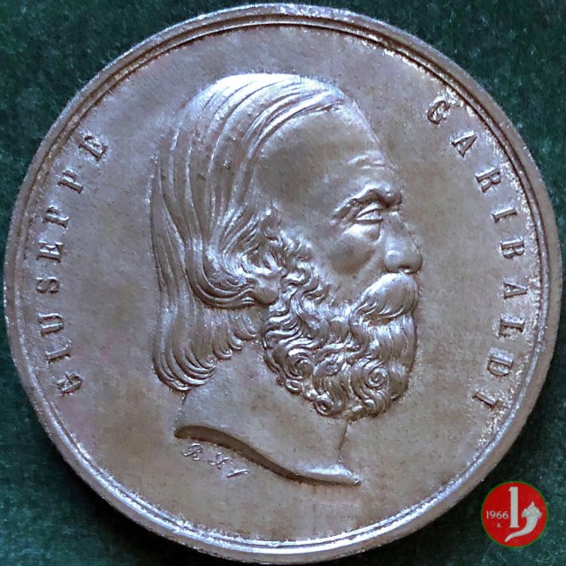 Giuseppe Garibaldi-Liberazione Sicilia 1860 -Sa23 1860