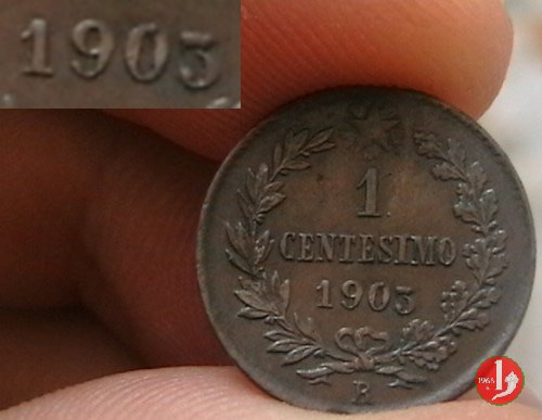 1 centesimo valore 1903 (Roma)