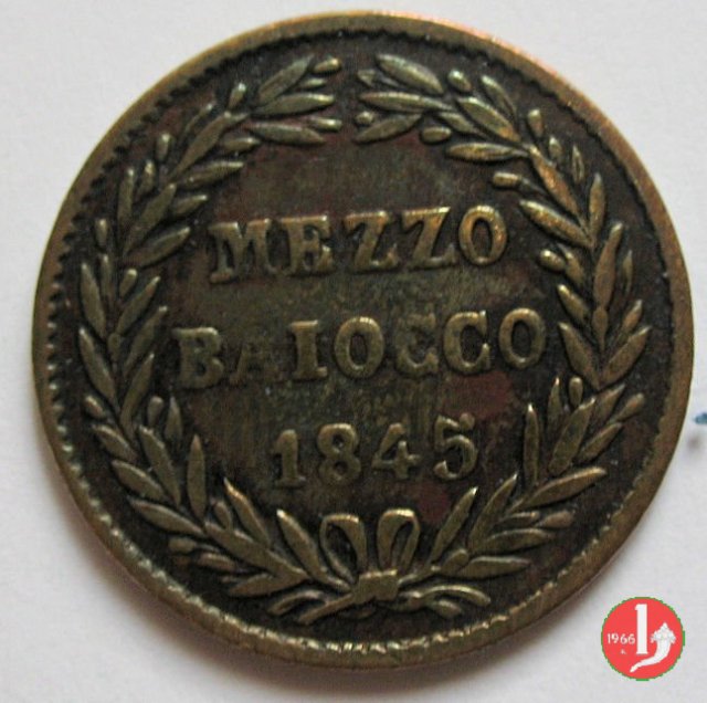 Mezzo Baiocco 1845 (Bologna)