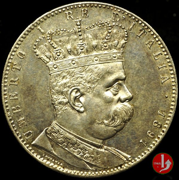 1 tallero 1891 (Roma)