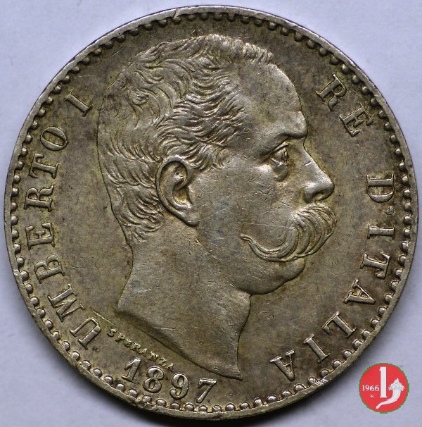 2 lire 1897 (Roma)