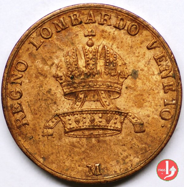 5 centesimi 1822 (Milano)