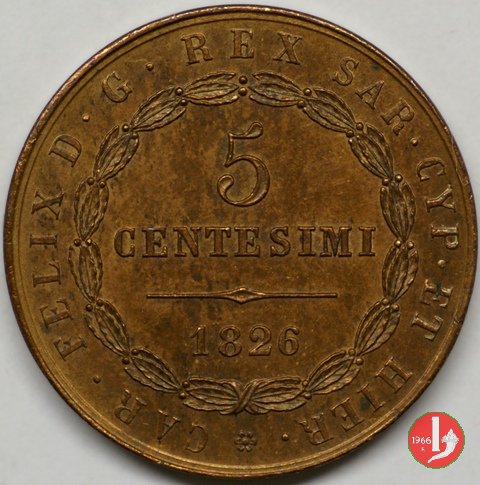 5 centesimi - governo provvisorio di Bologna 1859-1860 (Bologna)