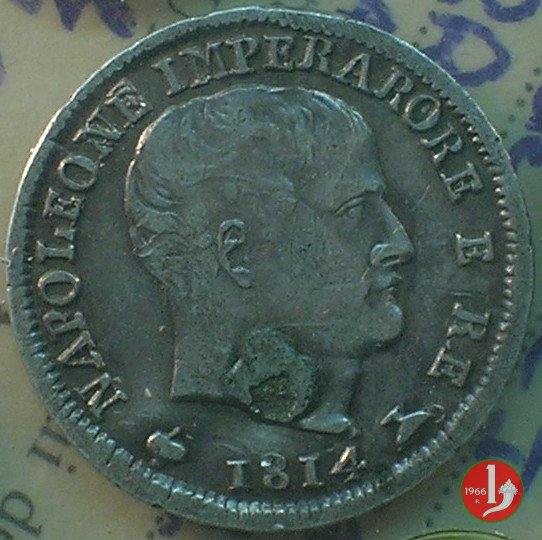 5 soldi 1814 (Milano)