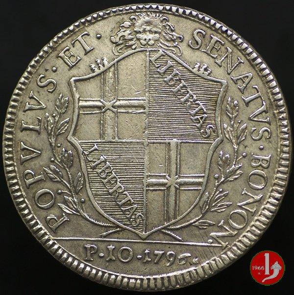 scudo da 10 paoli 1796 (Bologna)