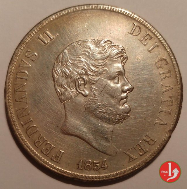 Piastra da 120 Grana 1854 (Napoli) Piastra da 120 Grana 1854 (Napoli)