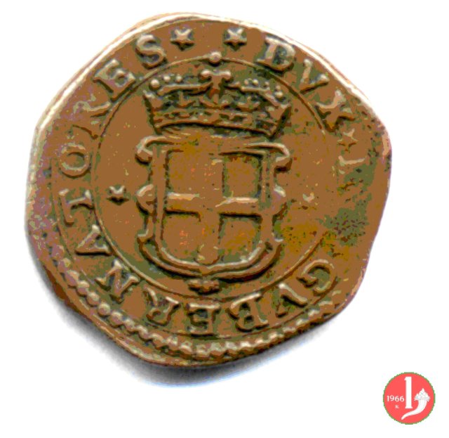 6 denari 1671 (Genova)