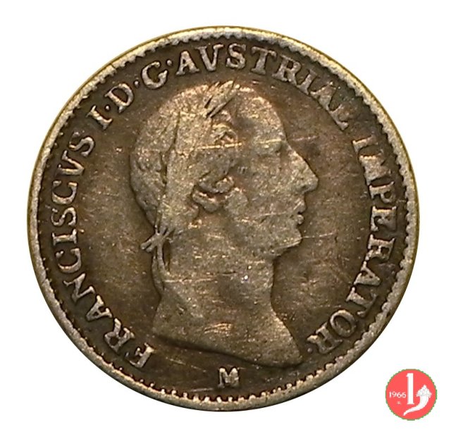 1/4 di lira 1823 (Milano)