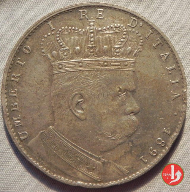 1 tallero 1891 (Roma)