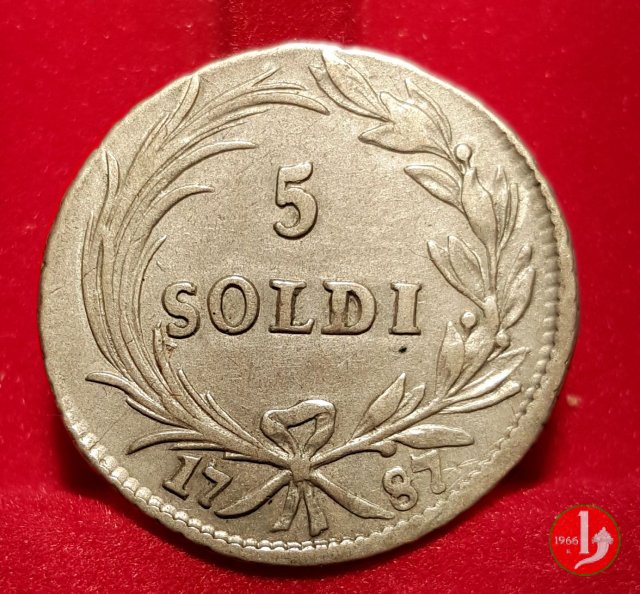 5 soldi 1787 (Milano)