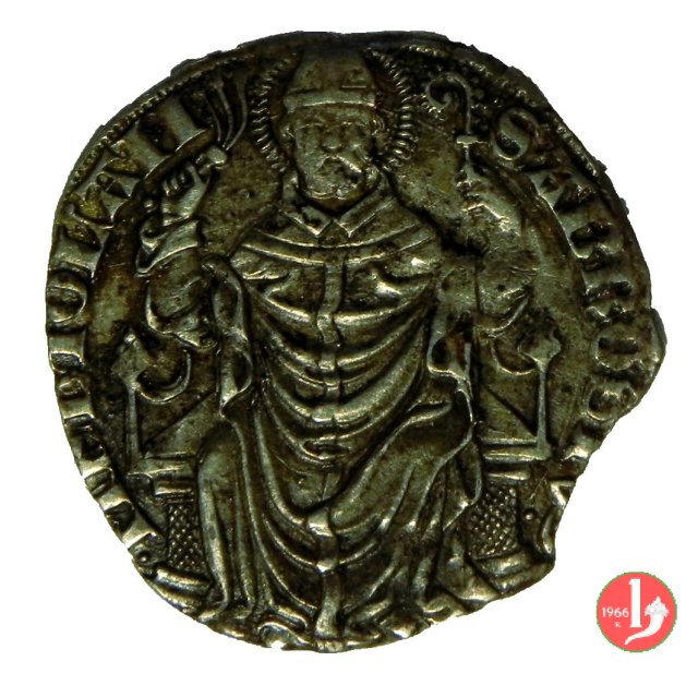 Grosso o Pegione (tipo con croce) 1395-1402 (Milano)