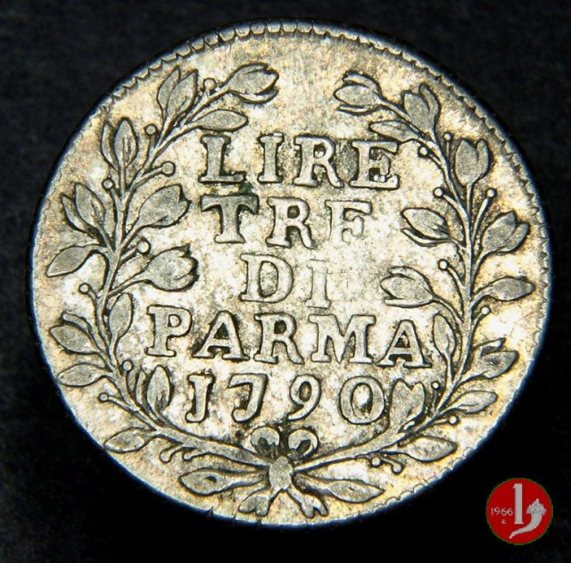 3 lire di Parma 1790 (Parma)