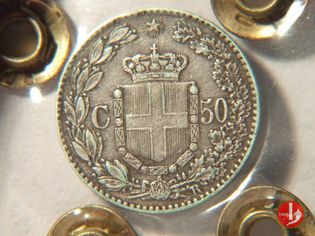 50 centesimi 1892 (Roma)