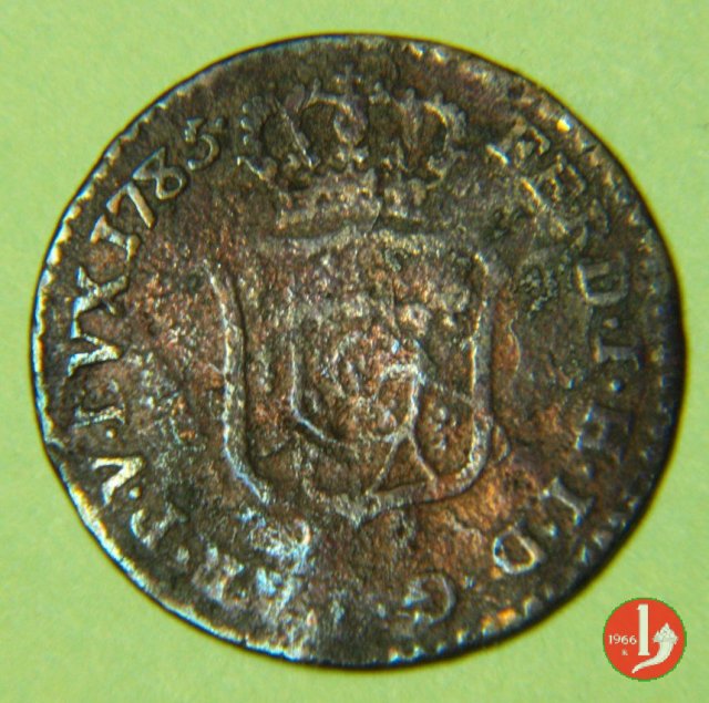 5 soldi o quarto di lira 1785 (Parma)