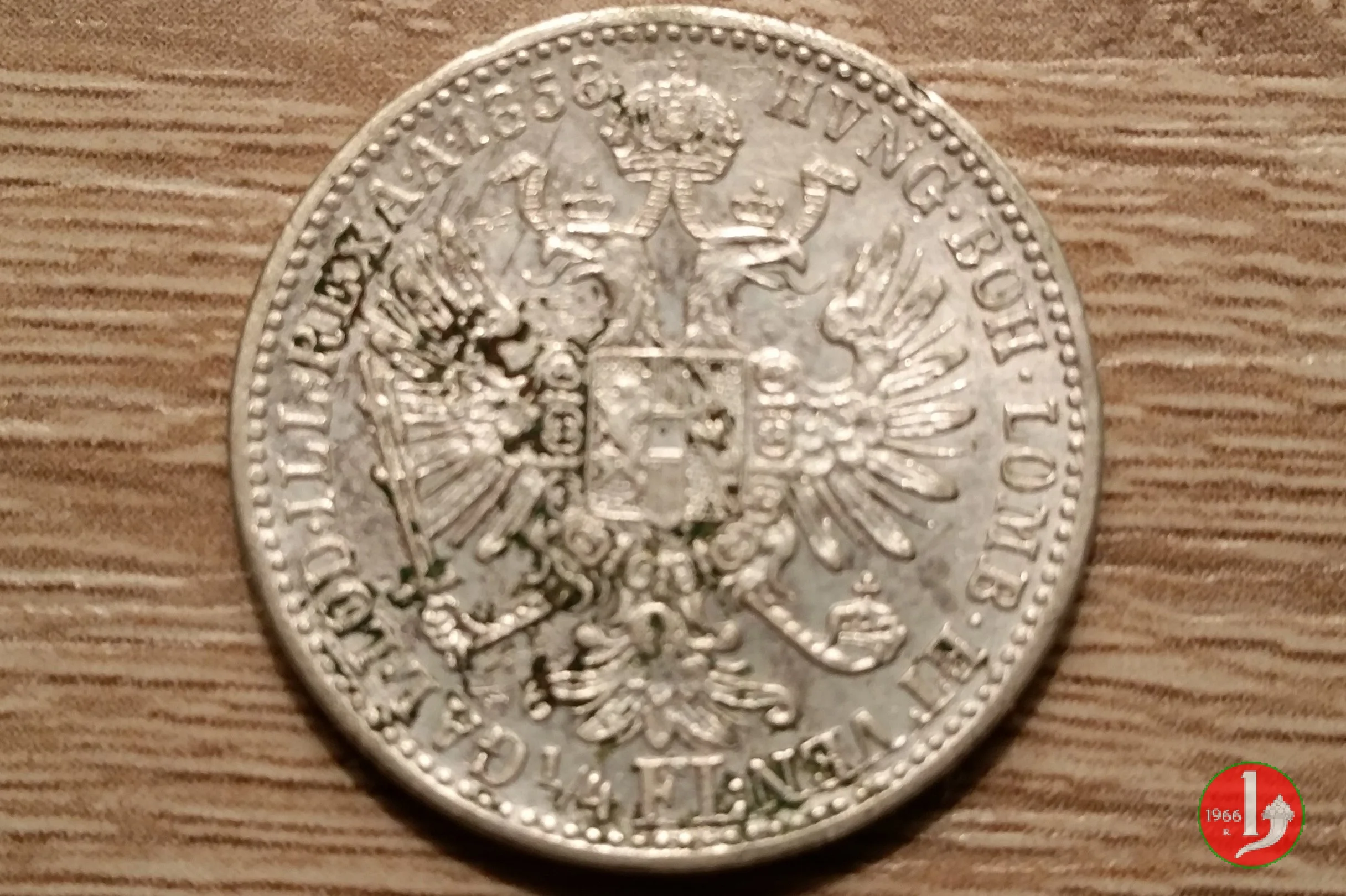 1/4 di Fiorino 1858 (Venezia)