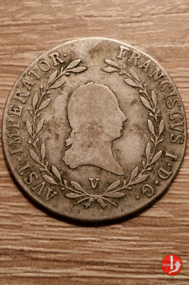 20 kreuzer o svanzica 1818 (Venezia)