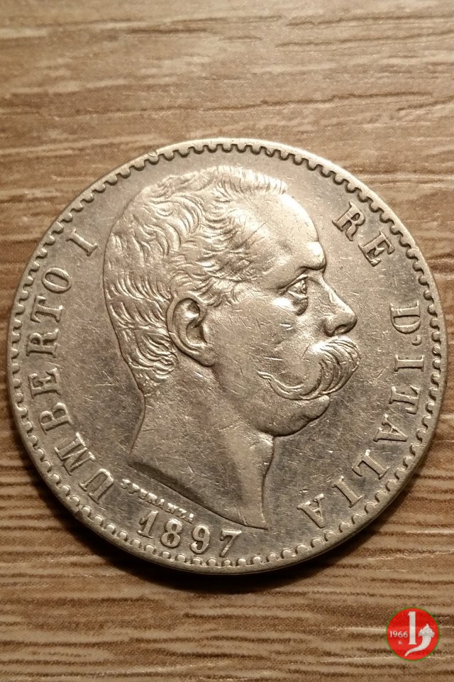 2 lire 1897 (Roma)