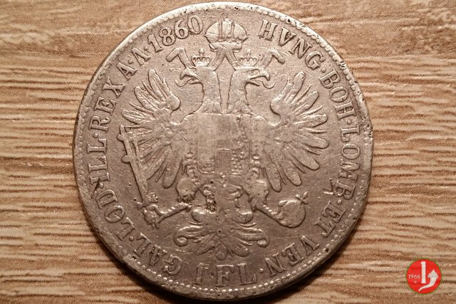 Fiorino (1° tipo) 1860 (Venezia)