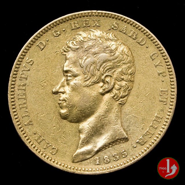 100 lire 1835 (Torino)