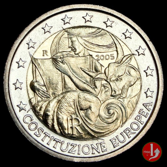 2 Euri Costituzione Europea 2005 (Roma)