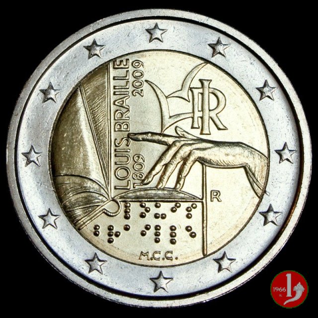 2 Euri Louis Braille 2009 (Roma)