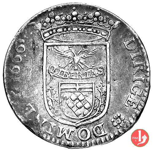 7 bolognini 1666 (Massa di Lunigiana)