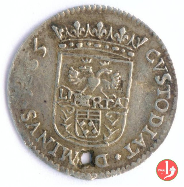 8 bolognini 1665 (Massa di Lunigiana)