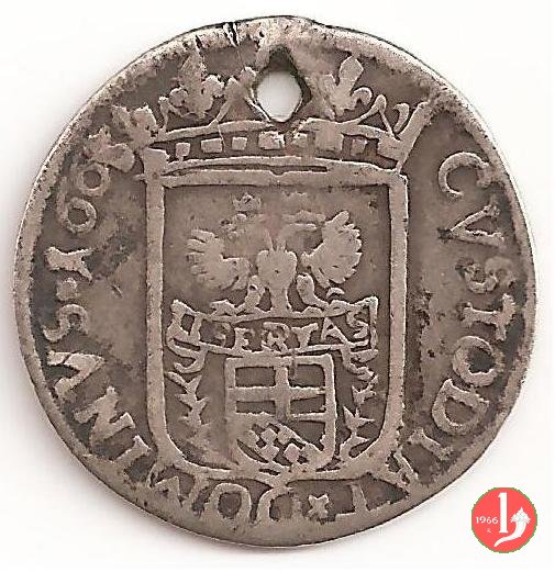 8 bolognini 1665 (Massa di Lunigiana)