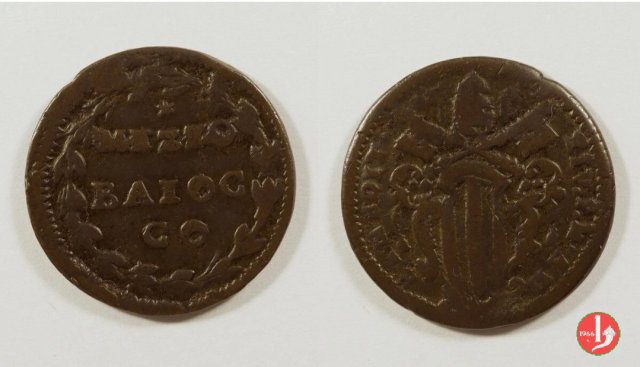 Mezzo baiocco  (Gubbio)